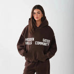2025 Spring and Autumn Trendy Brand Fashion Printed Hoodie Set with Long Sleeve Hoodie for Men and Women, Casual Versatile Coat - Matrix Studios