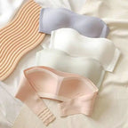 Sexy Seamless Tube Top Bra Invisible strapless Bras Women Underwear thin Non slip Push up Bralette Wireless Female Lingerie - Matrix Studios