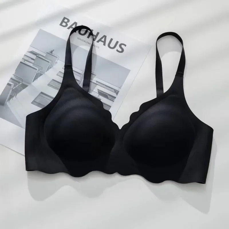 BH Women Bralette No Steel Ring Adjustable Strap Beauty Back Bra Upper Support Pure Desire Comfort Sling Ladies Underwear - Matrix Studios