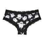 Underwear Women's Lace Edge Sexy Panties Gothic Style Lingerie Rose Skull Personalized Comfortable Breathable Triangle Pants - Matrix Studios