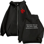 Funny Blame John Meme Zipper Hoodie Shedletsky Forsaken Fashion Autumn/Winter Sweatshirt Men Women Casual Oversized Coats Hoody - Matrix Studios