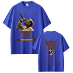 Rapper Chris Brown Breezy Bowl XX Tour 2025 T-shirt Men Women Hip Hop Fashion Pop Music  T Shirts Casual Cotton Vintage T-shirts