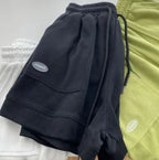 2026 Women's Comfortable Loose Wide-legged Drawstring A Pants Slim Waist Slim Fit Casual Home Versatile Sports Shorts New - Matrix Studios