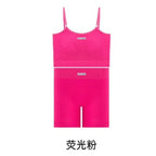 Women Seamless Yoga Sets Summer Fitness Workout Suits Sport Bra High Waist Leggings Sexy Outfits 2024 Female Casual Sportswear - Matrix-studios.com
