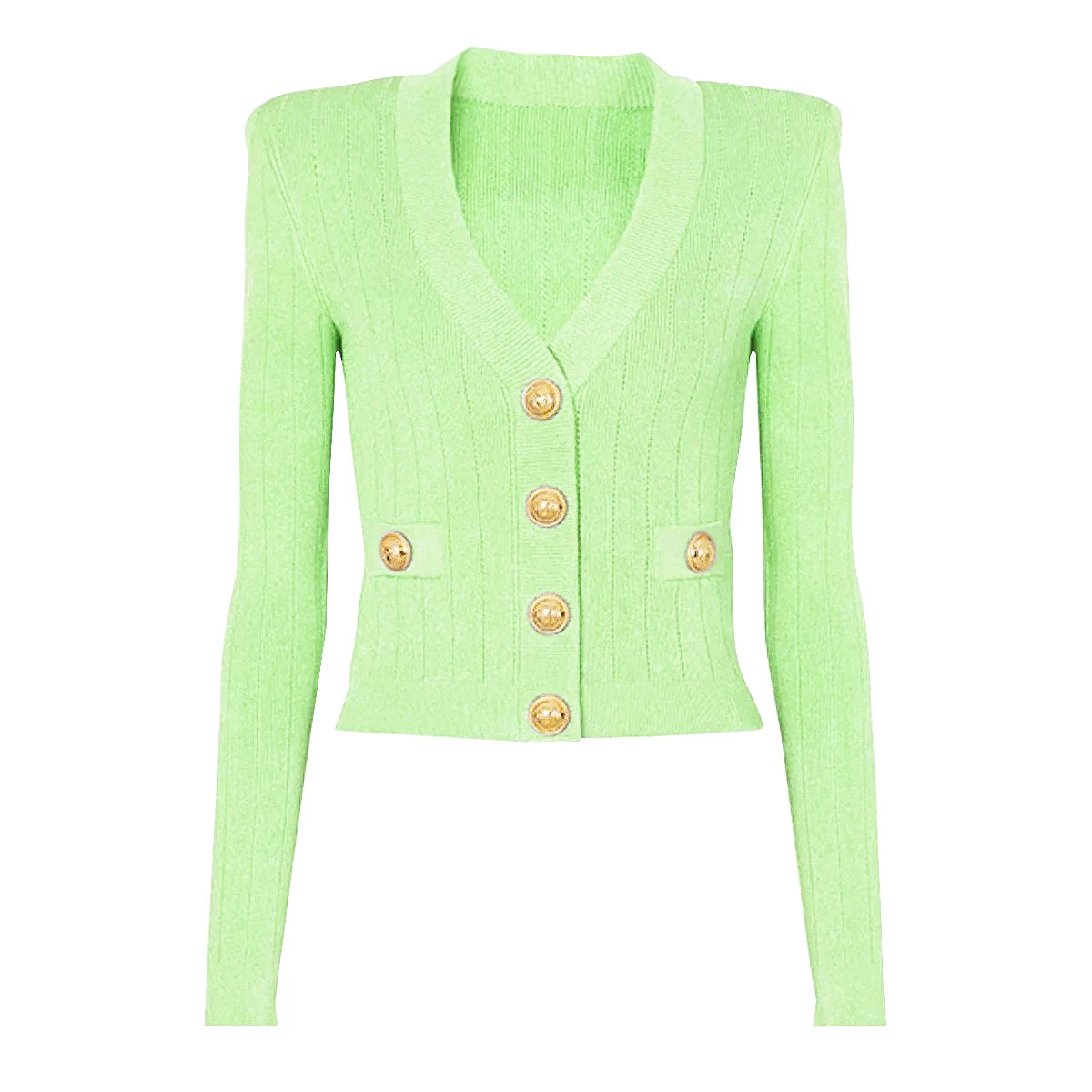 Spot Spring 2024 New Women's Fashion Classic High Quality Versatile Jacket Jacket Knitted Sweater Cardigan - Matrix Studios