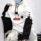 Y2K Clothes Cute bear backpack in spring and autumn  fashion Hoodie Women's winter Harajuku loose casual street clothes Japanese - Matrix Studios