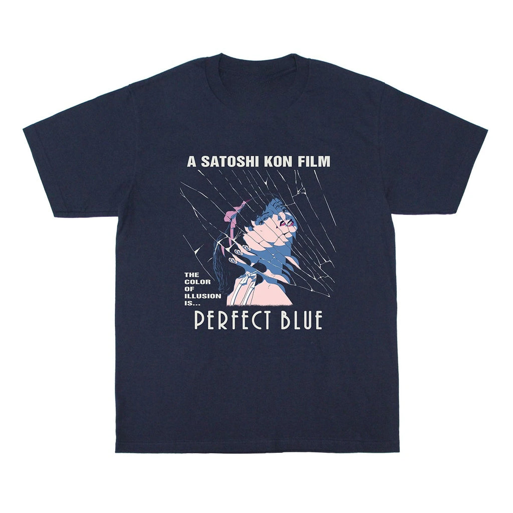 Best Selling Fashion New Perfect Blue T-Shirt Japanese Anime Manga Satoshi Kon Paprika Men's Short Sleeves Printed Cotton Shirt - Matrix-studios.com