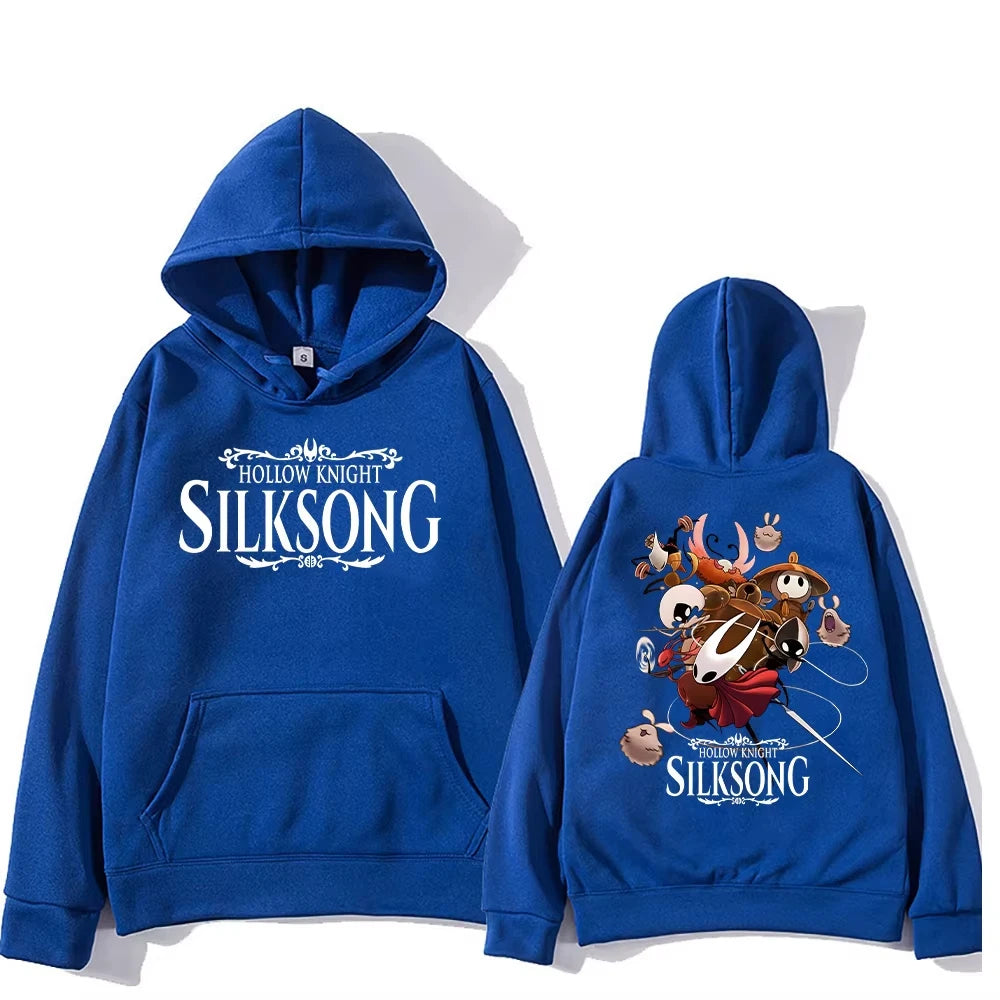 Hollow Knight Silksong Hot Game Hoodies Long Sleeve Fashion Casual Pullovers High Street Women Men Sweatshirt Fashion Streetwear - Matrix Studios
