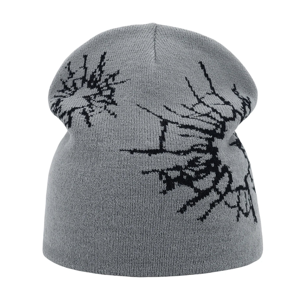 Y2K Letter Butter Knit Hats Skullies Beanies Autumn Winter Warm Hat Men Women Hip Hop Quality Skiing Cap Cycling Windproof New