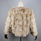 2026 New Style Real Fur Coat 100% Natural Fur Jacket Female Winter Warm Leather Fox Fur Coat High Quality Fur Vest - Matrix Studios