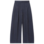 HXAO Striped Pleated Pants Women's Pants Autumn 2025 Ladies Baggy Wide Leg High Waist Pants Casual Oversize Trousers Harem Pants