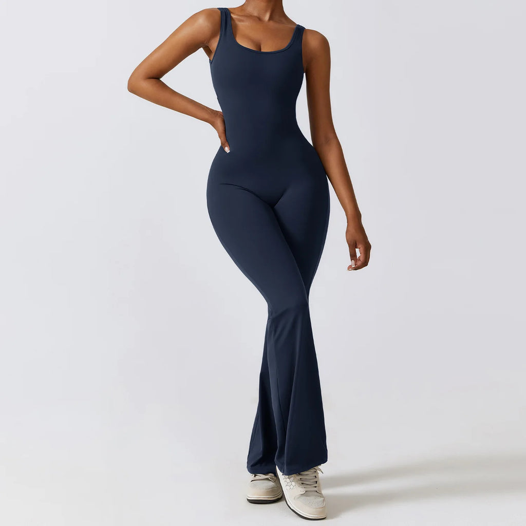 New Gym Set Women Training Yoga Suit Sportswear Women Sports Jumpsuit Fitness Rompers Stretch Female Push Up Workout Bodysuits - Matrix-studios.com