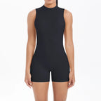 Women Gym Suits Women Scrunch Whole Suit Push Up Sports Suit Women Fitness Suit with Zipper Training Clothes One Piece - Matrix Studios