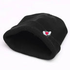 Autumn and Winter Versatile Solid Color  Hat For  Outdoor Warmth and Cold Hat Hip-Hop Fashion Embroidered Knitted Hat