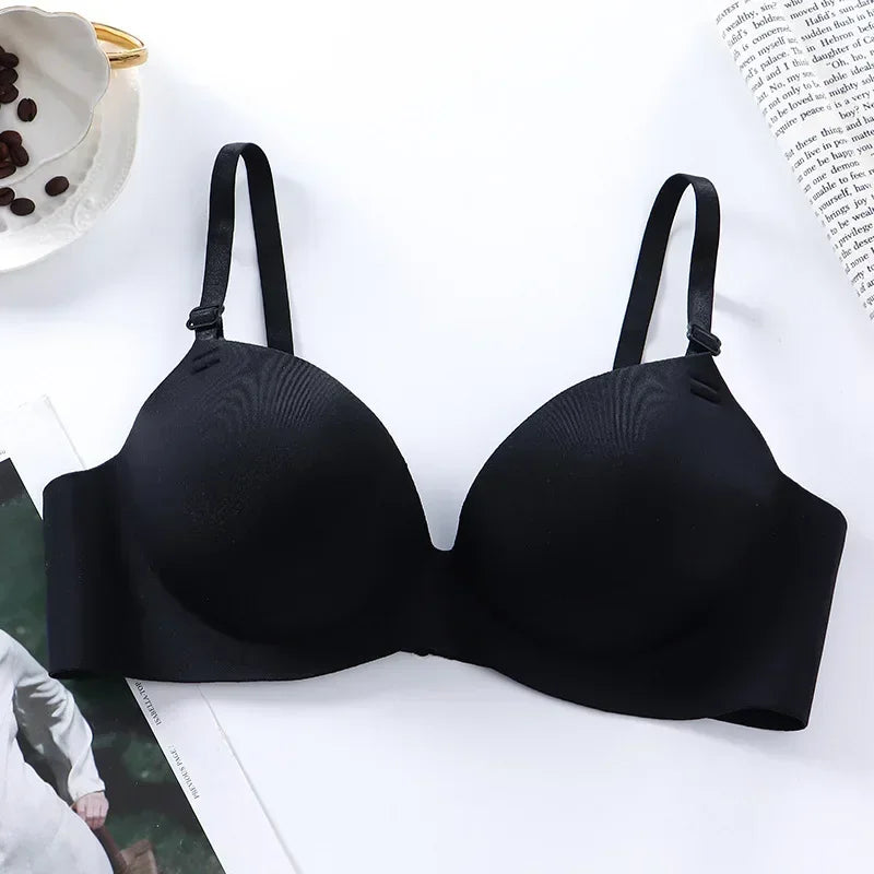 Women Seamless Bra Sexy Push Up Bralette No Wire Girls Students Breathable Lingerie Fashion 3/4 Cup Wireless Female Lingerie - Matrix Studios