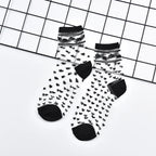 Summer Lace Mesh Transparent Women Socks Ultra-thin Breathable Women Girls Short Socks Harajuku Vintage Streetwear Crew Socks - Matrix Studios