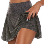 Summer Women Sprints Tennis Dance Fitness Short Skirts Quick Drying Solid Female Lining High Waist Mini Skirts Shorts DF4987 - Matrix-studios.com