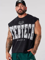 Chaozhou brand hot sales high street American retro washable old vest boys summer ins Chaozhou brand sports pure cotton sleevele - Matrix Studios