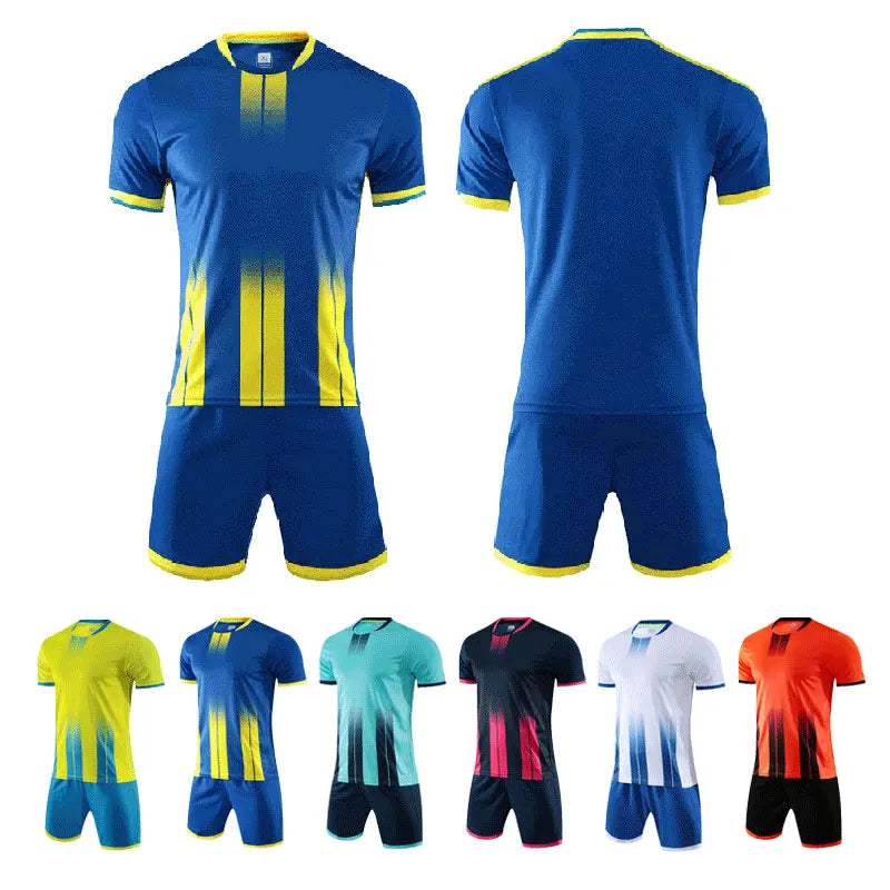 Adult Kid Soccer Jerseys Men Football Uniforms Shirts Women Futsal Sportswear Kit Training Tracksuit Child Sports Suit - Matrix-studios.com