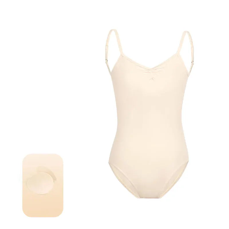 Ballet Leotards for Women Camisole Dance Leotards Adjustable Straps Sleeveless Dancing Ballet Bodysuit Adult Gymnastics Leotard - Matrix-studios.com