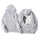 Japan Anime Attack on Titan Men Hoodies Spring Autumn Hip Hop Casual Pullover Top Hoodie Fashion Sweatshirts Jogging Sportswear - Matrix Studios
