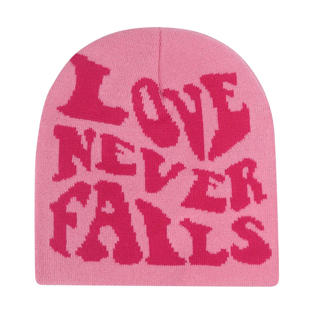 New Autumu Winter Keep Warm Knit Hat Women Men Skiing Beanies Outdoor Cold Hat Cycling Skullcap Fashion Letter Y2K Hiphop Beanie