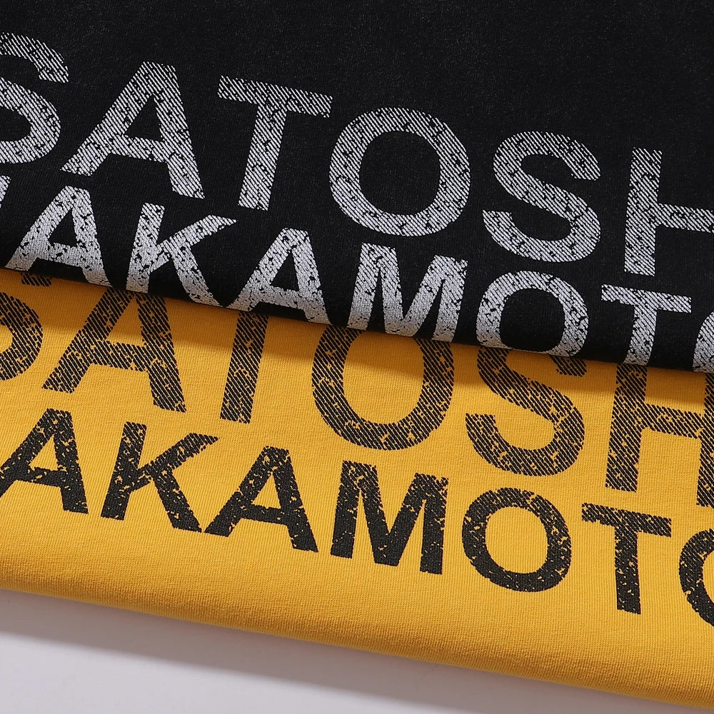 Free shipping New Satoshi Nakamoto Lost Boys T-shirt Printed with Washed Oversized 100% cotton Men Women T-shirts Y2K Fashion streetwear - Matrix-studios.com