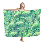 Summer Custom Sarong Rugby Team LOGO Polynesian Tribes Print Multi Wear Beach Sarong Swimsuit Wrap Lavalava Sarong Men Cover - Matrix Studios
