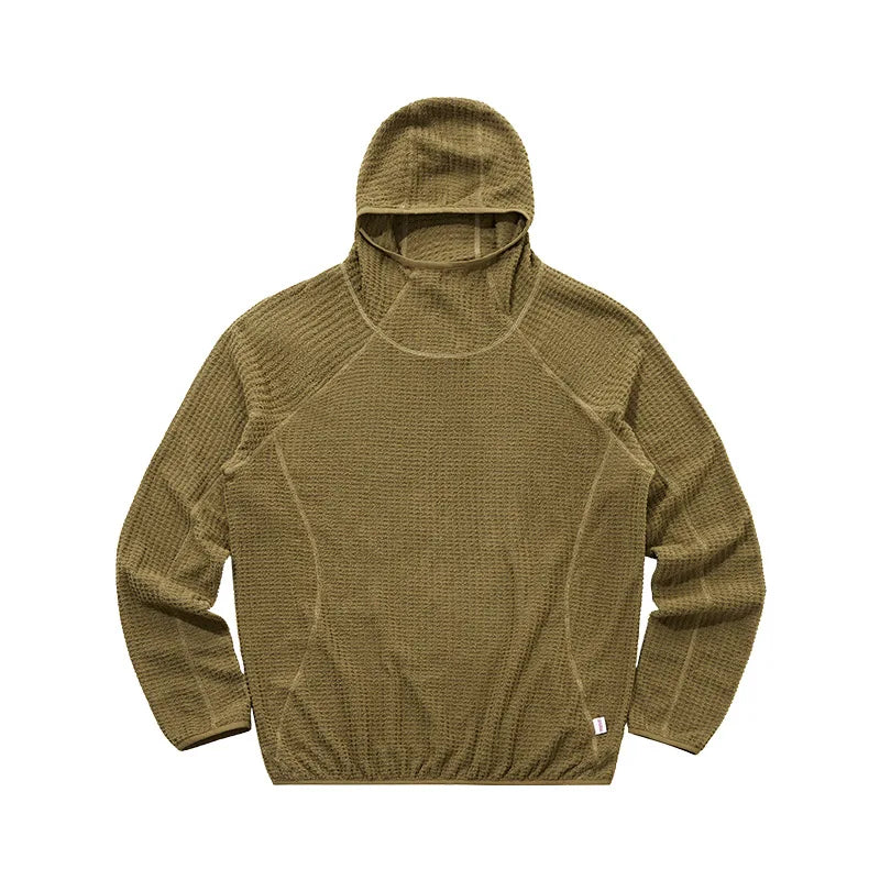 Men's air fleece hooded sweater autumn and winter new lightweight thermal hoodie couple - Matrix Studios