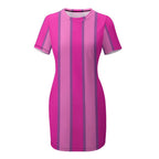 Stephanie LazyTown Original and Movie Costume Short Sleeved Dress summer dress womens 2025 Dress women - Matrix-studios.com