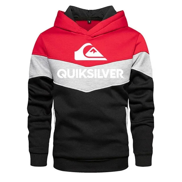 2025 New Men's Hoodie Splicing Outdoor Leisure Sportswear Street Fashion Men's Warm Wool Hoodie Autumn/Winter Coat - Matrix Studios