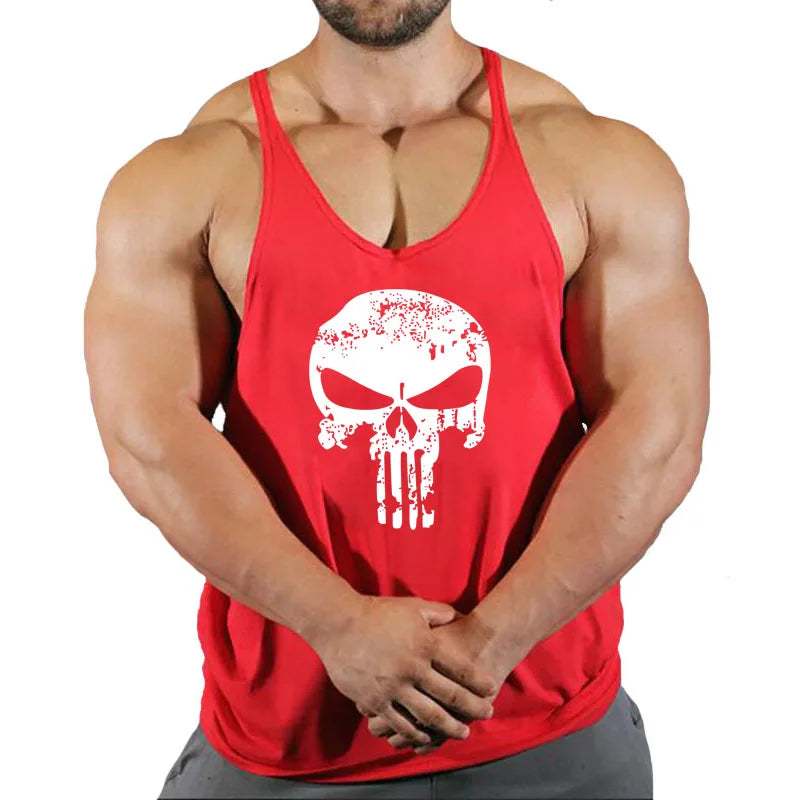 Men's Clothing Gym Vest Vests Bodybuilding Man Top for Fitness Stringer Sleeveless Sweatshirt T-shirts Suspenders Man Clothes - Matrix Studios