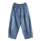High waisted Oversized Loose Jeans Women's Streetwear 2026 Spring and Autumn New Art Retro Casual Denim Lantern Pants Female - Matrix-studios.com