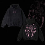 Japanese Anime Jujutsu Kaisen Print Hooded Pullover Men Hip Hop Sweatshirt Vintage Hoodie Harajuku Cotton Sweatshirts - Matrix Studios