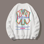American Style Baseball Style Trendy Brand Print Cool Guy Outfit Men's Sweatshirts High Street Casual Sweater - Matrix Studios