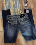 American Trend Retro Gothic Embroidery Graphics Washed Baggy Jeans Women's Y2K New Harajuku Hip-Hop Punk Rock Couple Street Wear - Matrix Studios