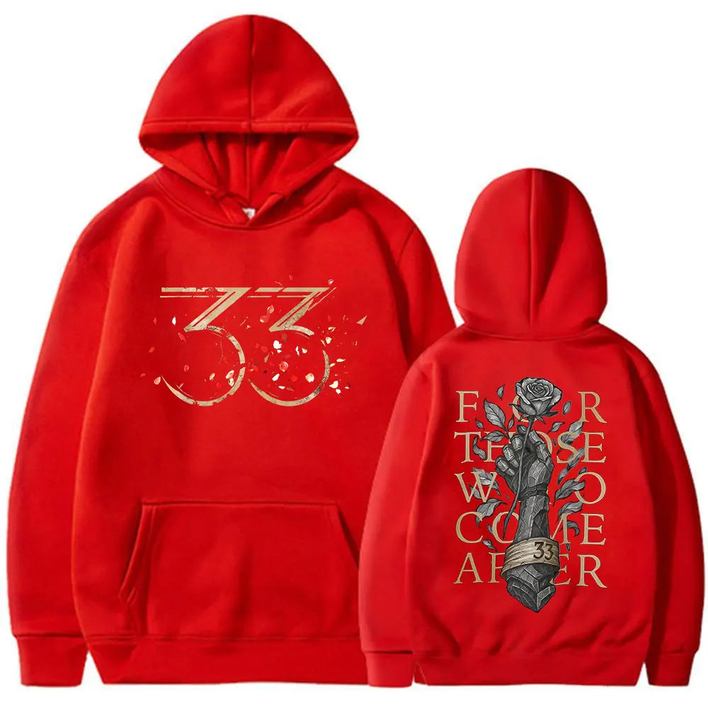 Game Clair Obscur Expedition 33 for Those Who Come After Hoodies Men Clothing Casual Long Sleeves Hooded Sweatshirts Streetwear - Matrix Studios
