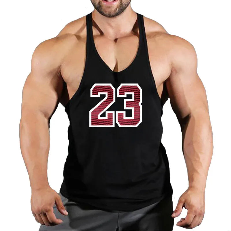 Men's Clothing Gym Vest Vests Bodybuilding Man Top for Fitness Stringer Sleeveless Sweatshirt T-shirts Suspenders Man Clothes - Matrix Studios