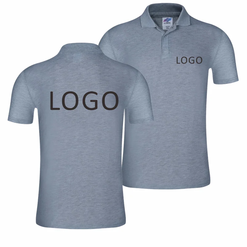 Summer Cheap Causal Polo Shirt Personal Company Group Logo Custom Print Embroidery Men and Women Custom Breathable polo shirts - Matrix-studios.com