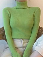 Heliar Women Fall Turtleneck Sweater Knitted Soft Pullovers Cashmere Jumpers Basic Soft Sweaters For Women 2026 Autumn Winter - Matrix-studios.com