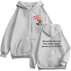 Funny Blame John Meme Zipper Hoodie Shedletsky Forsaken Fashion Autumn/Winter Sweatshirt Men Women Casual Oversized Coats Hoody - Matrix Studios
