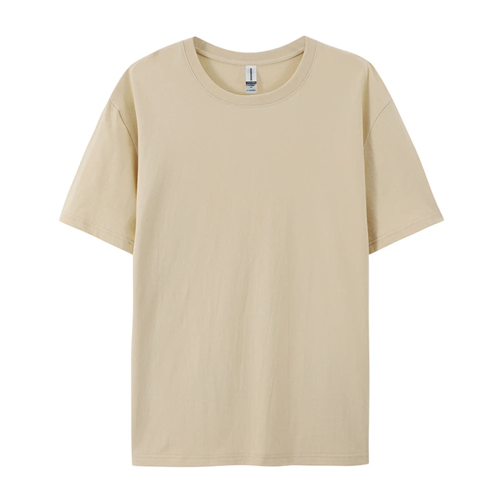 100% Cotton Solid T-shirts Women Sporty Short Sleeve Tees Fashion Casual White Black Clothing Loose O-Neck Female Summer Tops - Matrix-studios.com
