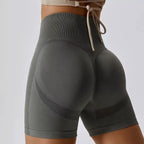 Women Shorts Seamless Sports Shorts For Women Cycling Jogging Fitness High Waist Push Up Gym Shorts Leggings Women Yoga Clothing - Matrix Studios
