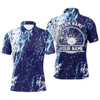 Cool Custom Team Name Bowling Man Polo Shirt Men Women 3D Printed Summer Short Sleeve Lapel Button Polo T Shirt Clothes - Matrix-studios.com