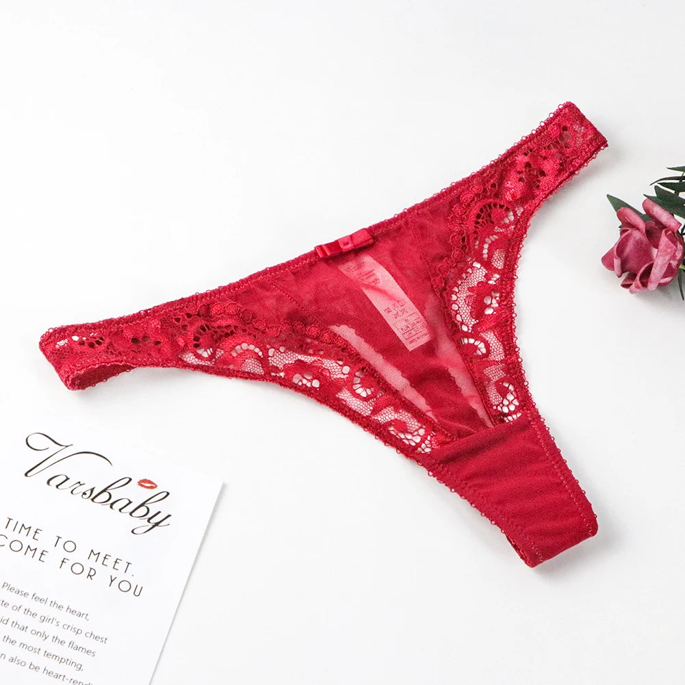 Varsbaby Lace Bra Sets for Women Non-padded Bra Panty Garter Stockings Summer Underwear Lingerie Sexy - Matrix-studios.com