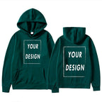 Your Own Design Brand Logo/Picture Personalized Custom Anywhere Men Women DIY Hoodies Sweatshirt Casual Hoody Fashion New - Matrix Studios