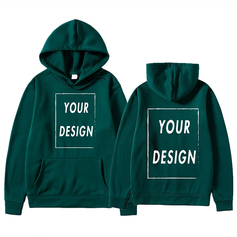Your Own Design Brand Logo/Picture Personalized Custom Anywhere Men Women DIY Hoodies Sweatshirt Casual Hoody Fashion New - Matrix Studios