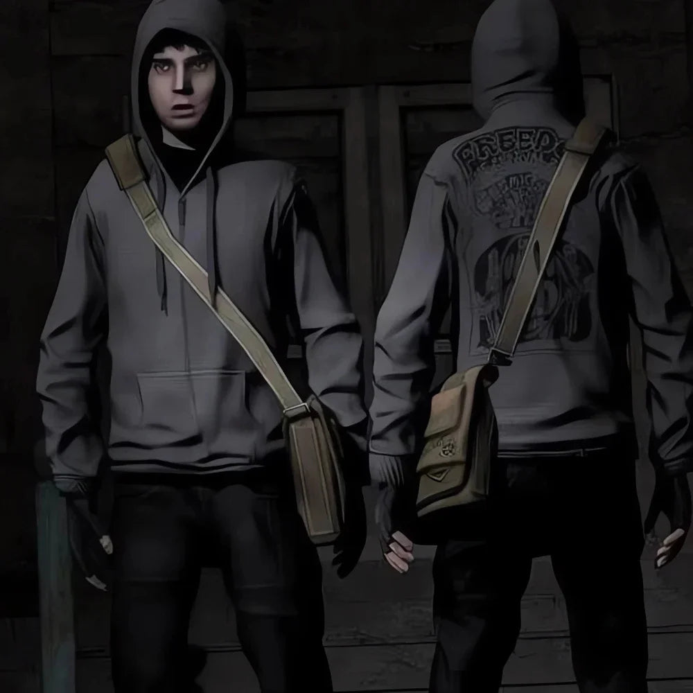 Simon Henriksson Zipper Hoodie "Scream of Fear" Simon's Role Playing Sweatshirt Autumn/Winter Gamer Gift Fashion Aesthetic - Matrix Studios