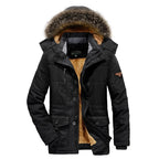 Good Quality Male Fit Winter Coats Multi-pocket Cargo JacketsMen Winter Down Jackets Hooded Casual Long Warm Parkas Size 7XL - Matrix Studios