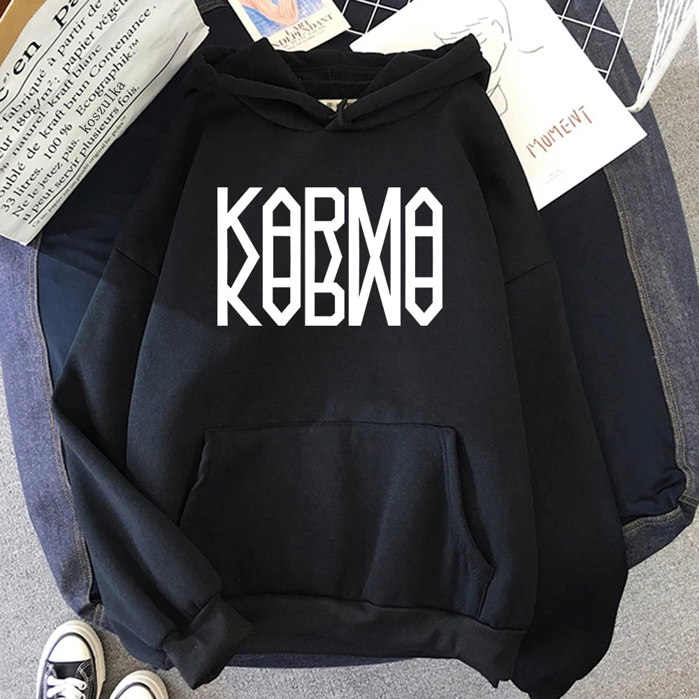 2025 New Album KARMA Hoodie Hot Song Ceremony Retro Women/men Hoodies Autumn Winter Clothes Aesthetic Sweatshirt Vintage - Matrix Studios